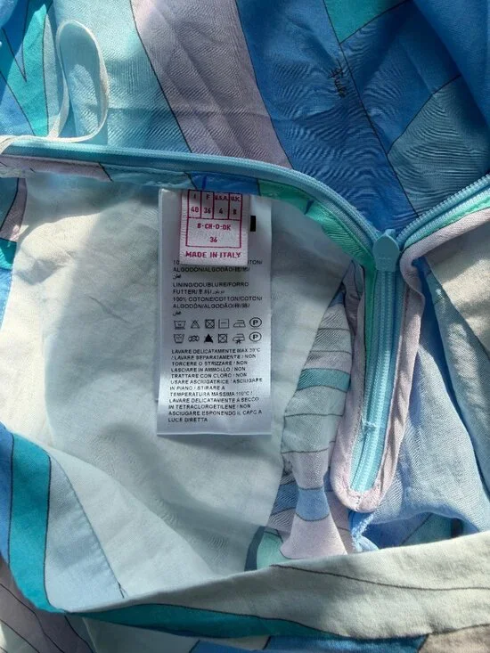 NWOT !Pucci Iride cotton maxi skirt - Picture 10 of 10